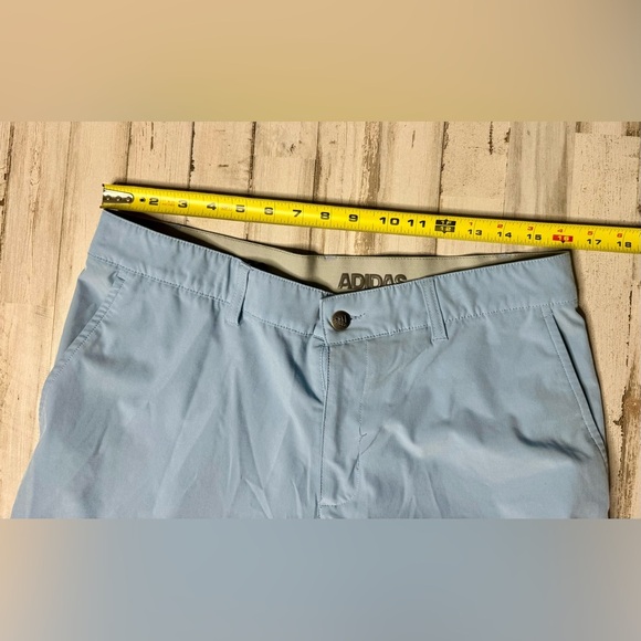 Adidas Golf Shorts Mens 34 Blue Performance Flat Front Casual - Picture 4 of 10